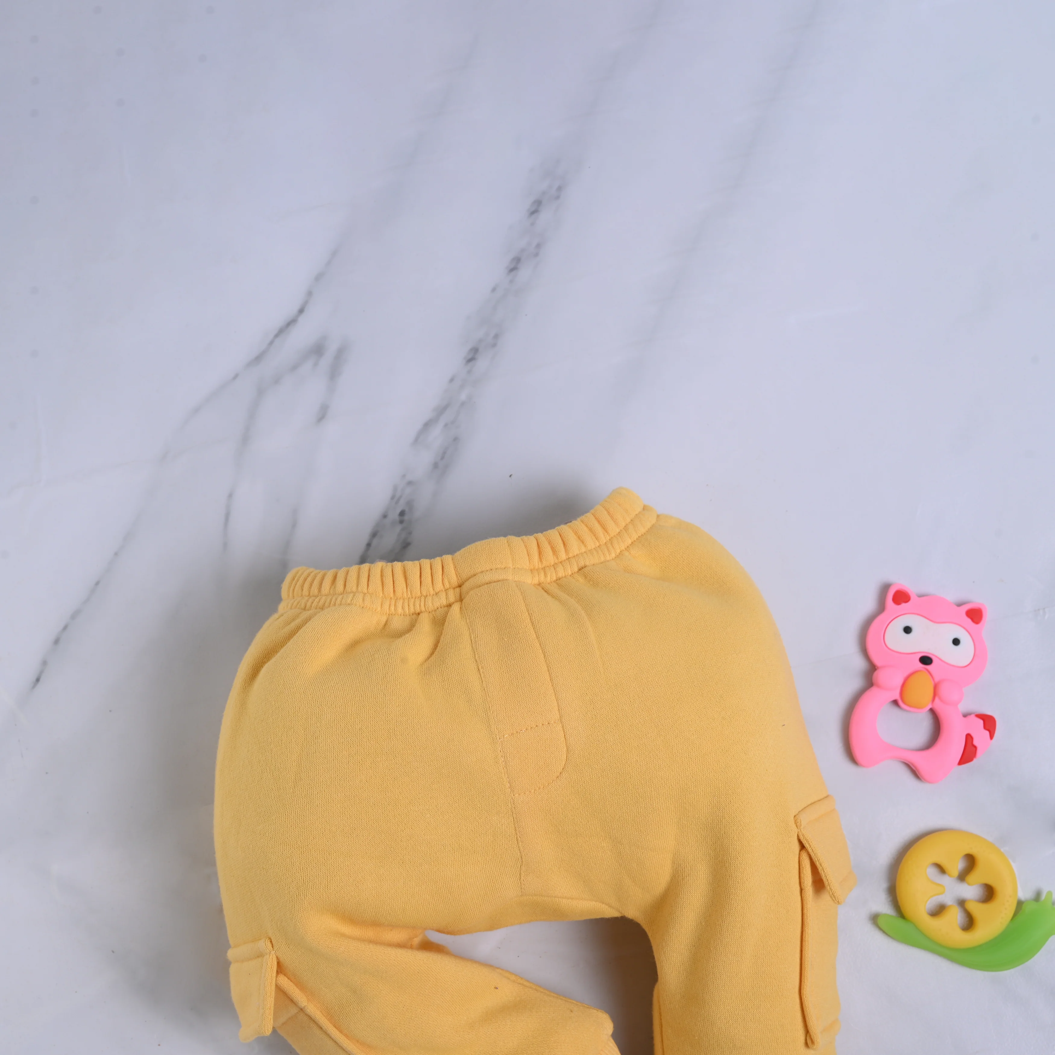 1-Pack Cargo Fleece Pajama (Yellow) - Image 3