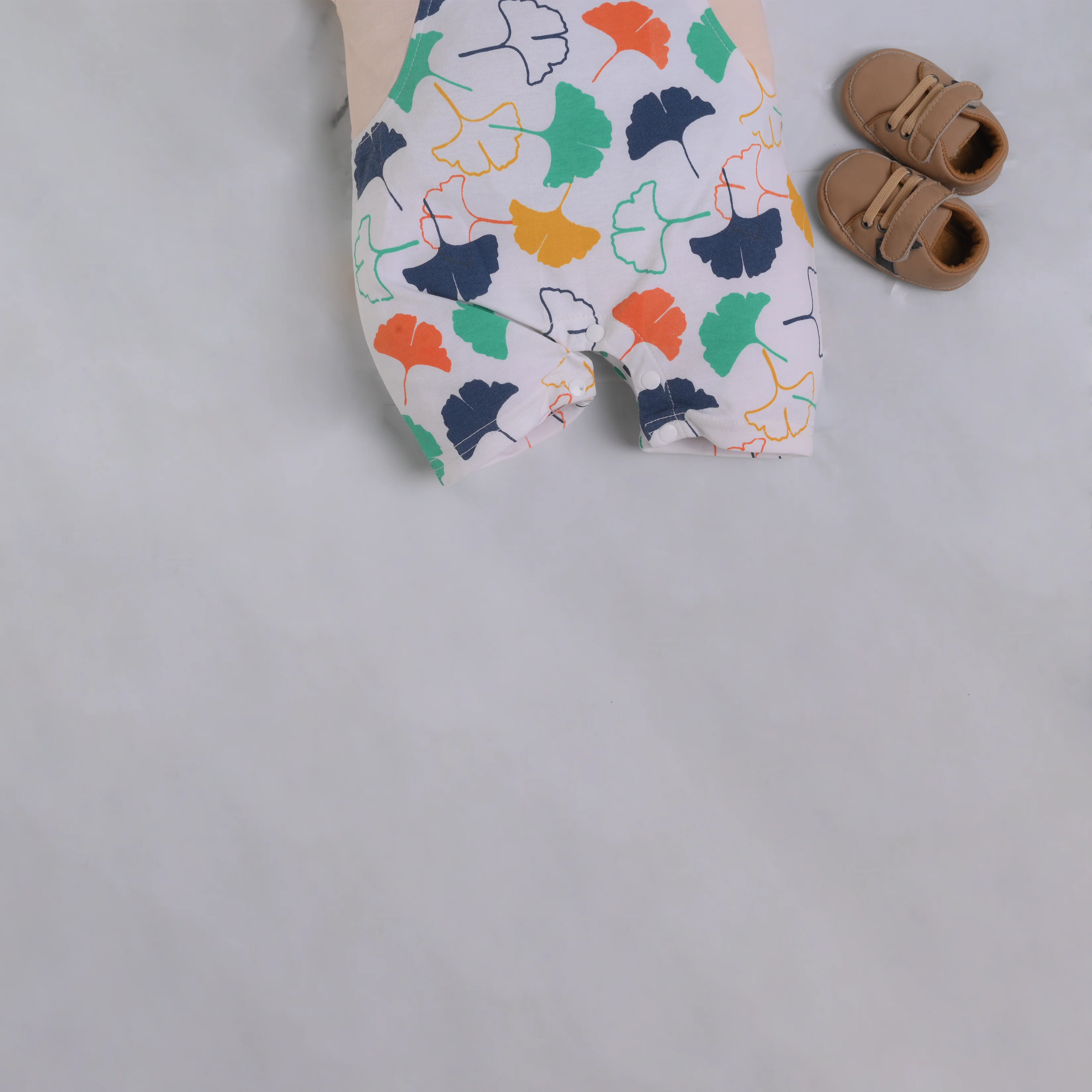 Autumn Whirl Dungaree Romper - Image 4