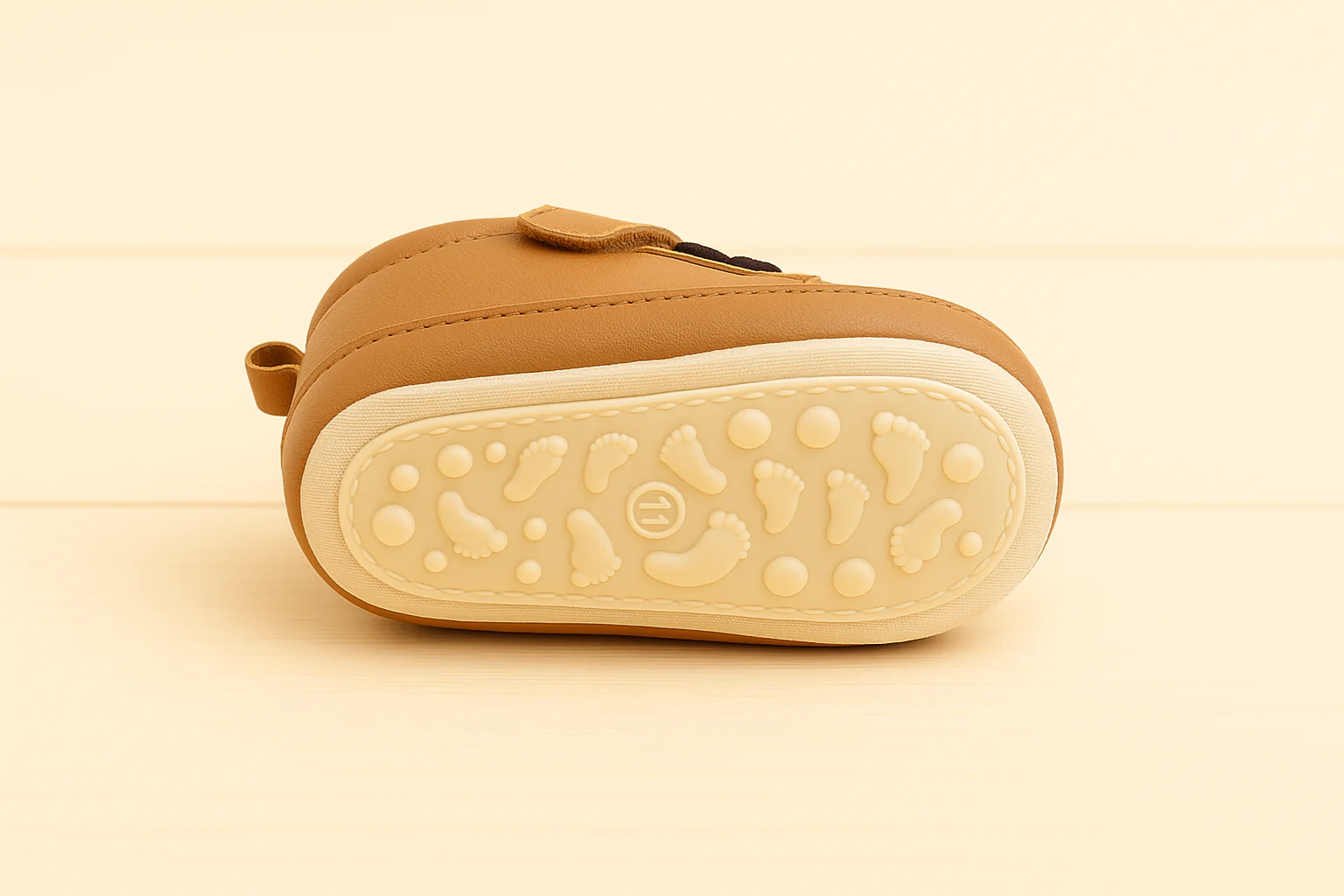 Brown Baby Sneakers - Image 4