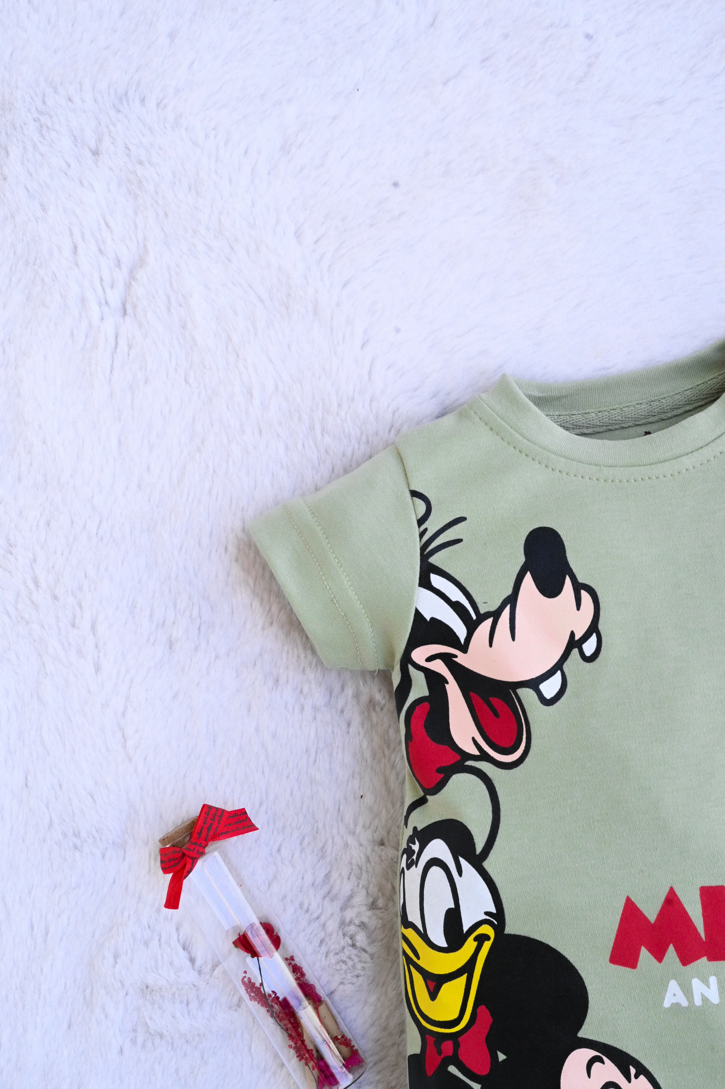 Mickey & Friends Buttoned Romper - Image 6