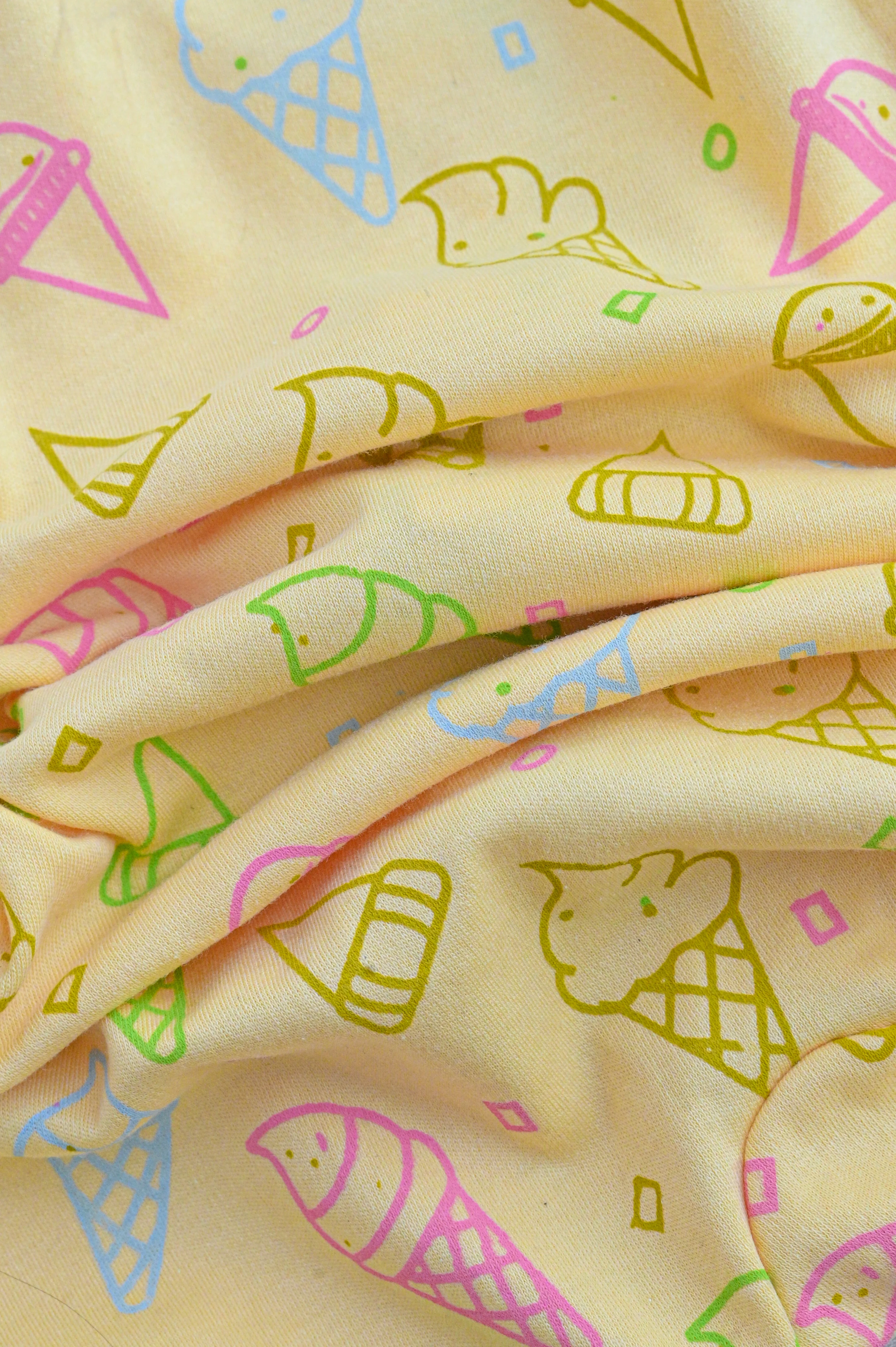 Scoopy Doodle Button Down Romper - Image 5