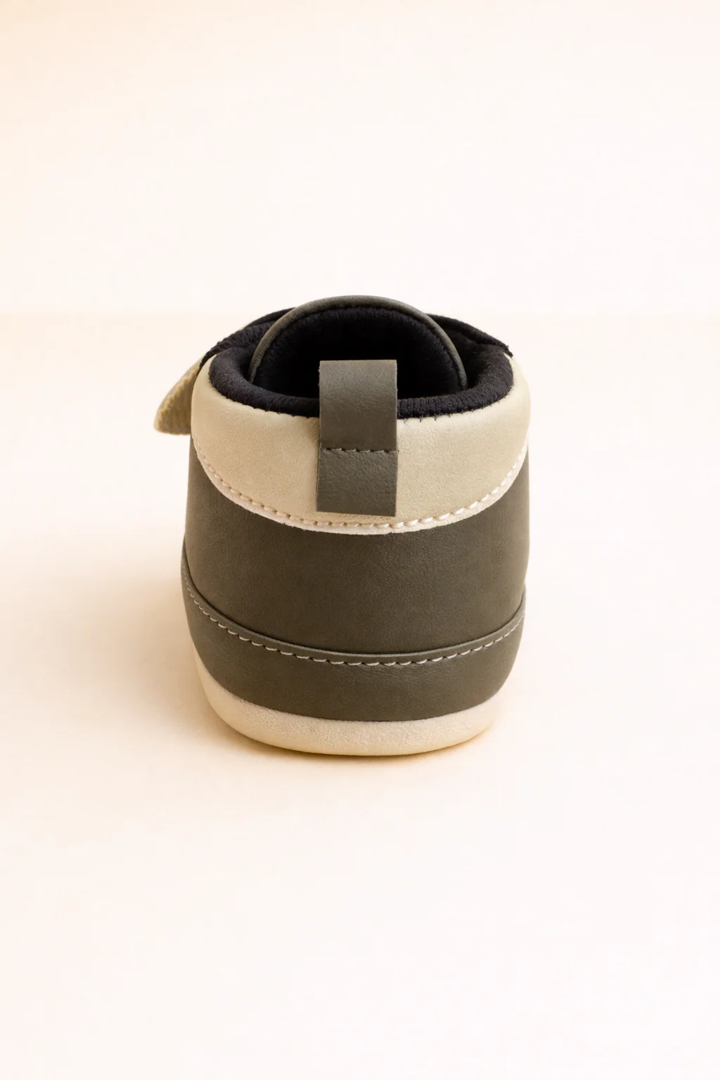 Olive Green Baby Sneakers - Image 3