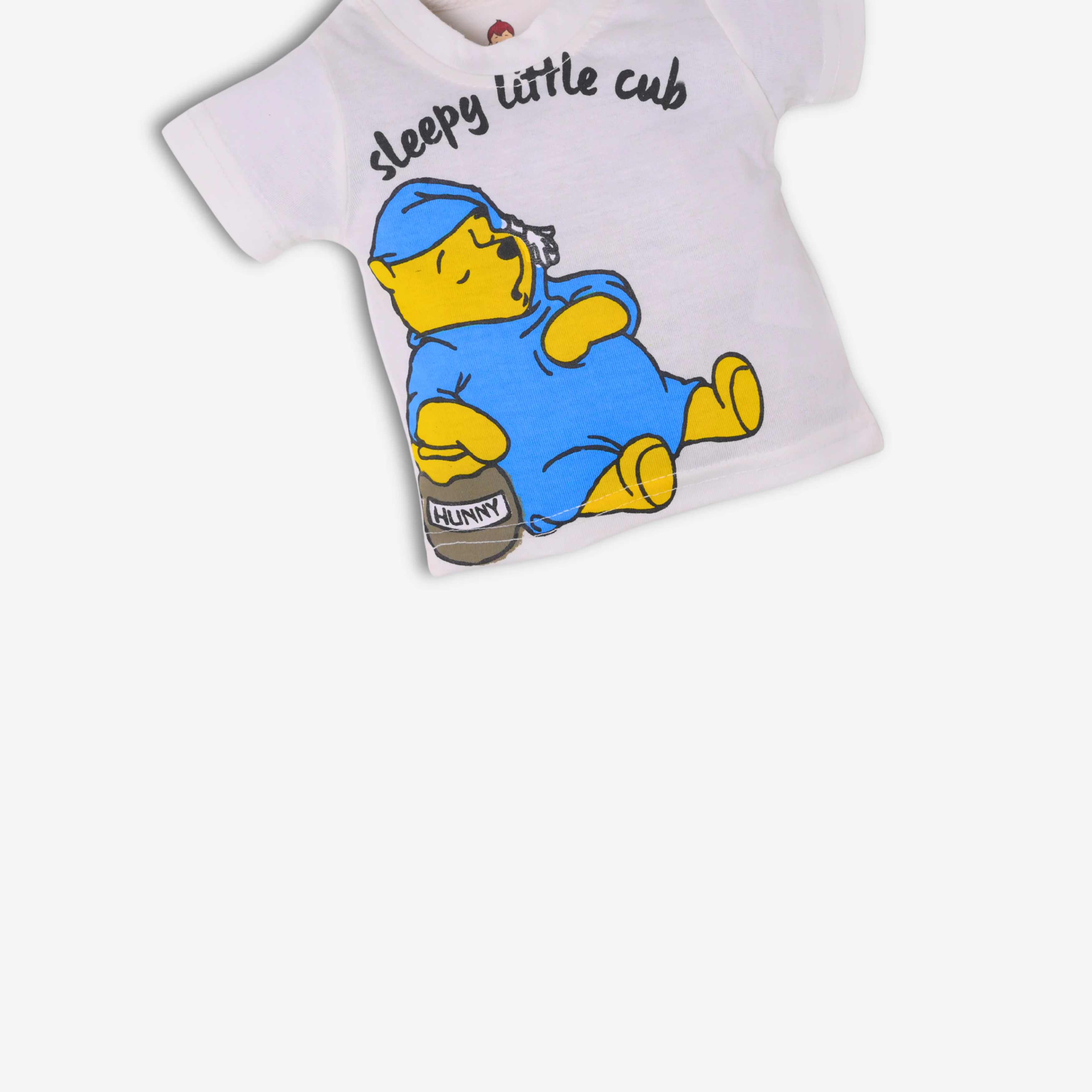 Sleepy Little Cub Cotton T-Shirt - Image 5