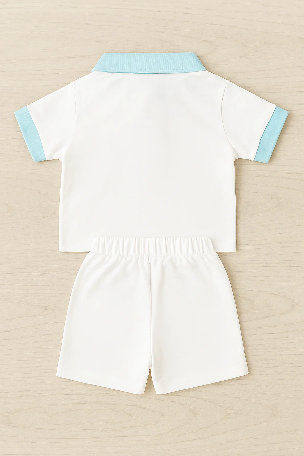 Under Water Panelled Polo Short Set - Image 3